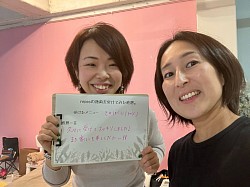 私をマルシェに誘ってくださった恩人。パワフルにエネルギッシュに動かれるので、施術が次への力になっていただけてたらイイなぁ！