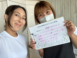 ご自身もヘッドマッサージをされているようです。